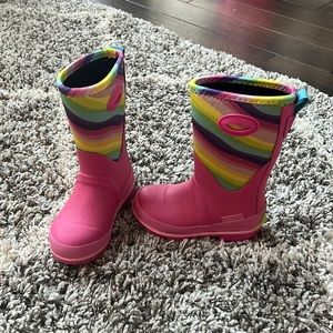 Little Girls Size 11 Waterproof Rain Boots